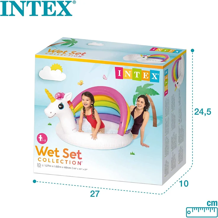 Aufblasbarer Pool Intex Unicorn (127 x 102 x 69 cm) – Bild 7