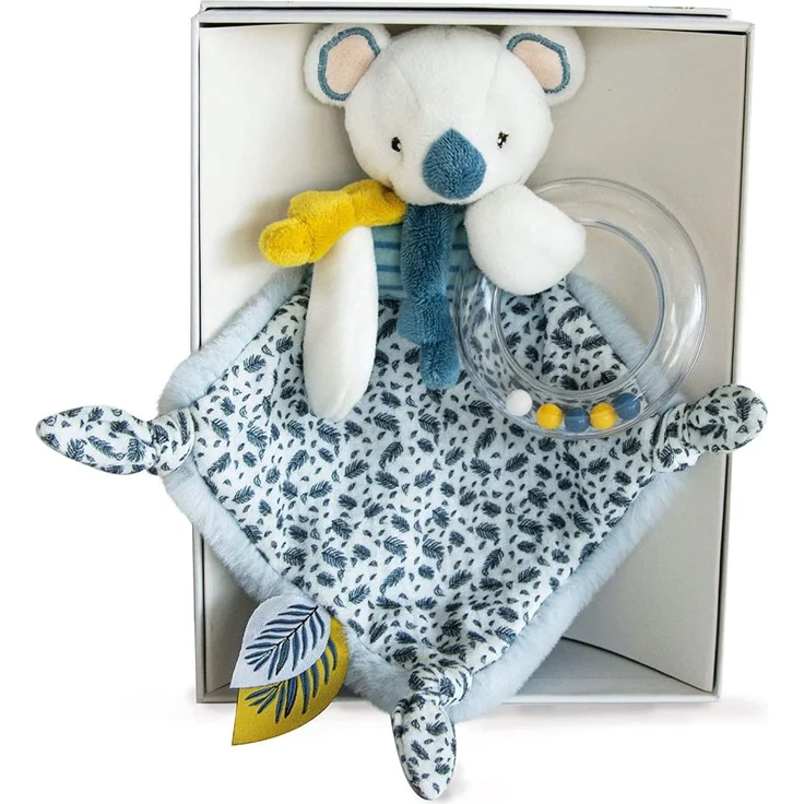 Yoca Koala Rassel mit Schmusetuch 22cm – Bild 2