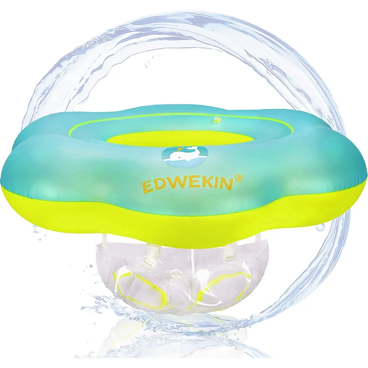 EDWEKIN® Baby Schwimmring, Mitwachsende Schwimmhilfe, Schwimmsitz Kleinkinder, Baby Float, Kinder Schwimmreifen ab 6 Monate bis 3 Jahre – Bild 1