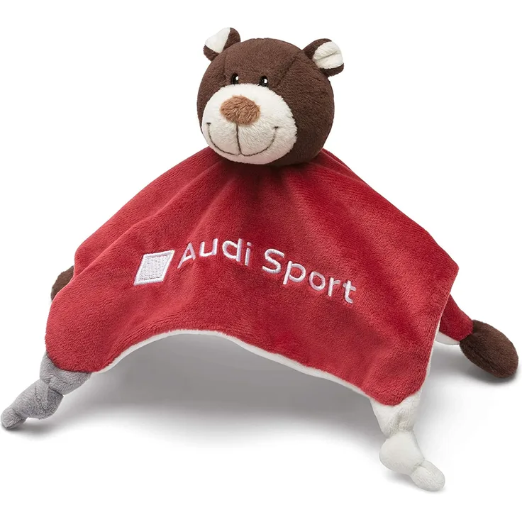 Audi Sport Schmusetuch Motorsportbär