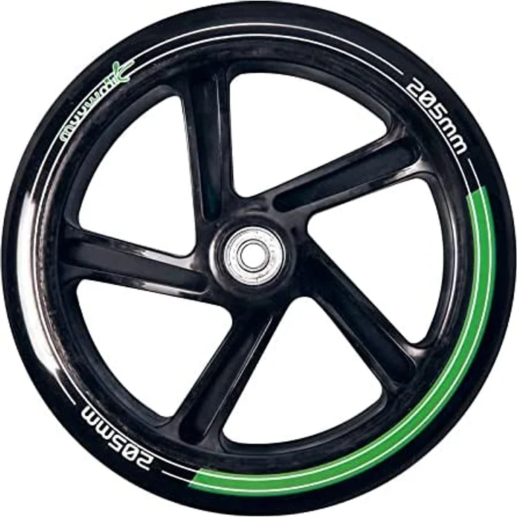 Aluminium Scooter 205 mm grün-blau-schwarz – Bild 5