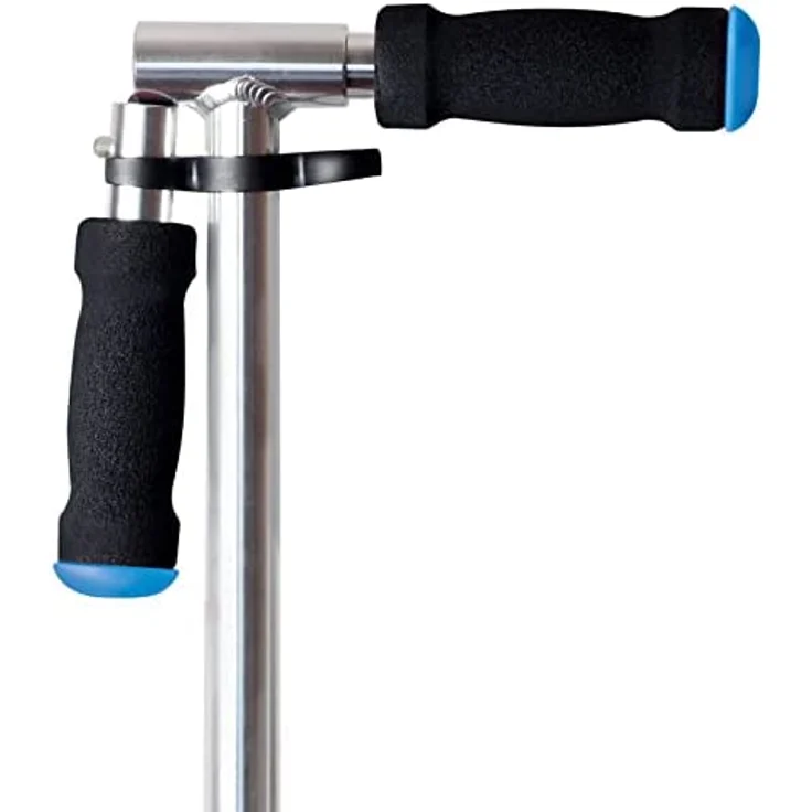 Aluminium Scooter 205 mm grün-blau-schwarz – Bild 4