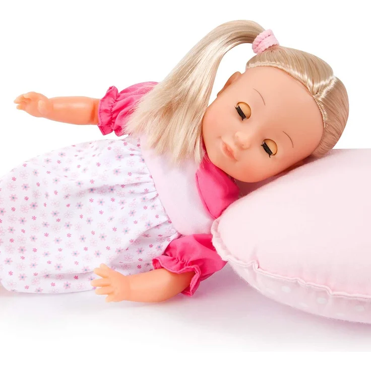 Bayer Design 93335AJ Funktionspuppe Charlene Meine sprechende Freundin 33cm, Babypuppe mit Schlafaugen, spricht 50 Sätze, Blonde Haare – Bild 2