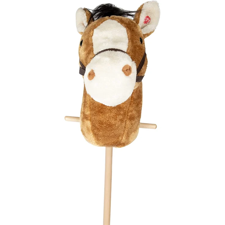 small foot 11718 - Steckenpferd NICO, Hobby Horsing, braun, Länge: 107 cm – Bild 2