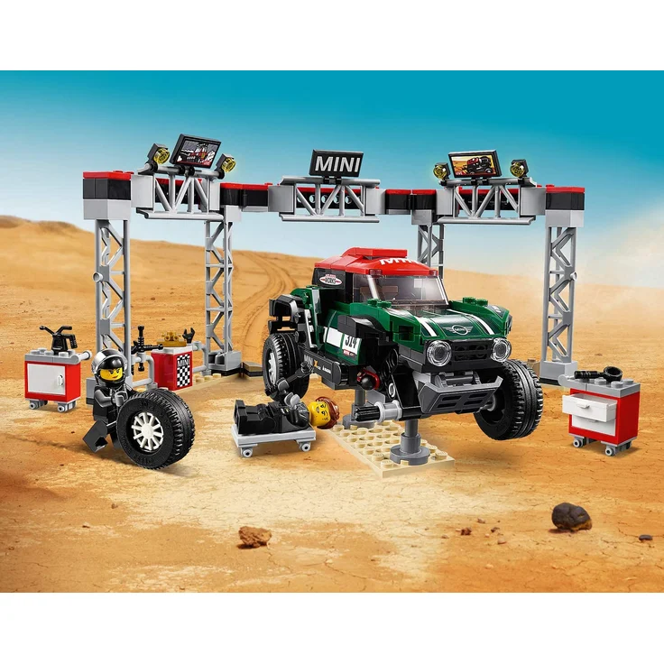 LEGO Speed Champions 75894 - 1967 Mini Cooper S und 2018 Buggy Mini John Cooper Works, Rallyeauto – Bild 7