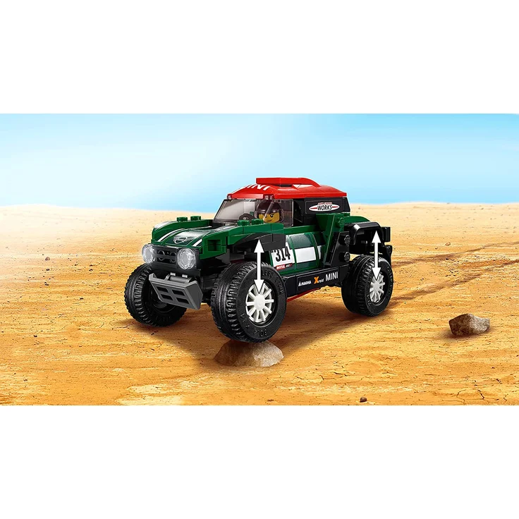 LEGO Speed Champions 75894 - 1967 Mini Cooper S und 2018 Buggy Mini John Cooper Works, Rallyeauto – Bild 5