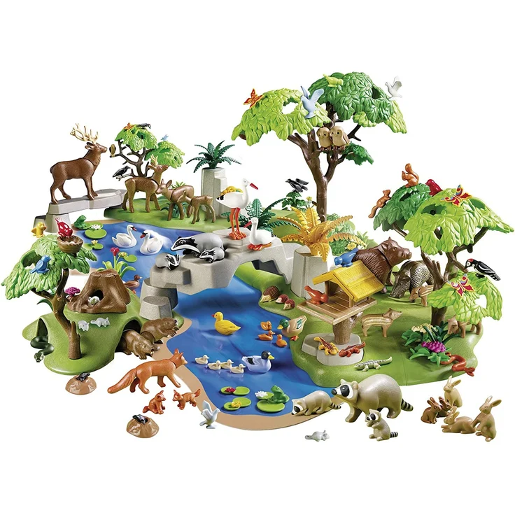 PLAYMOBIL 4095 80 Tiere am Seeufer, bunt - Preisvergleich – Bild 9