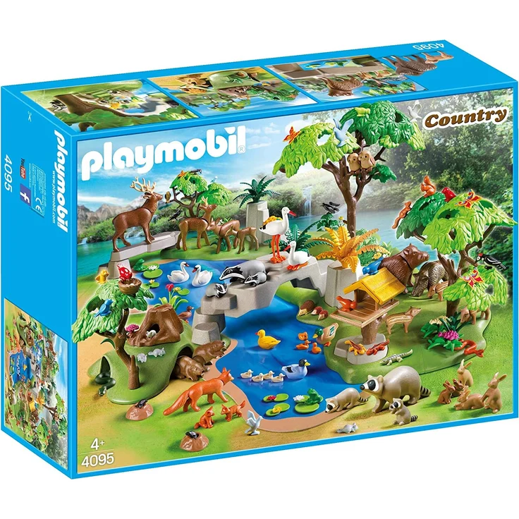 PLAYMOBIL 4095 80 Tiere am Seeufer, bunt - Preisvergleich – Bild 1