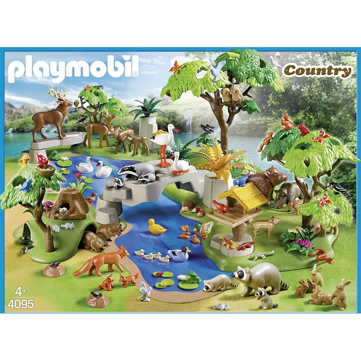 PLAYMOBIL 4095 80 Tiere am Seeufer, bunt - Preisvergleich – Bild 2