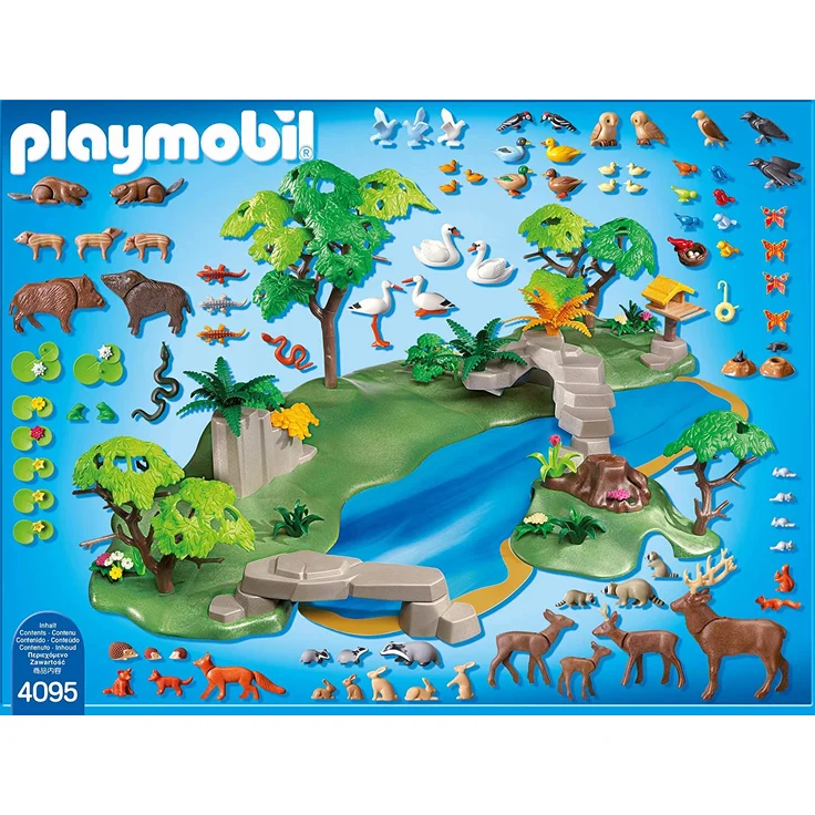 PLAYMOBIL 4095 80 Tiere am Seeufer, bunt - Preisvergleich – Bild 3