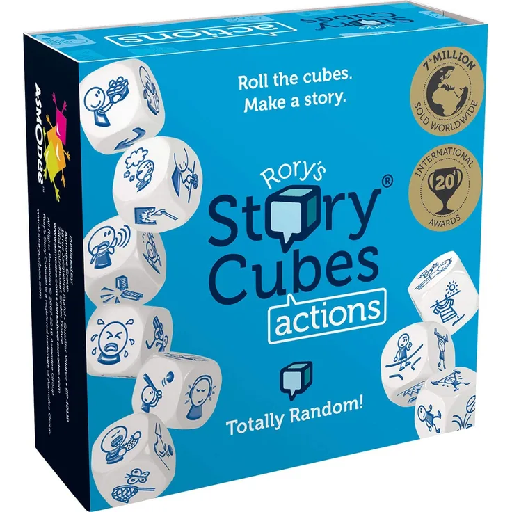 Asmodee PO1506021648 - Rory's Story Cubes - Actions