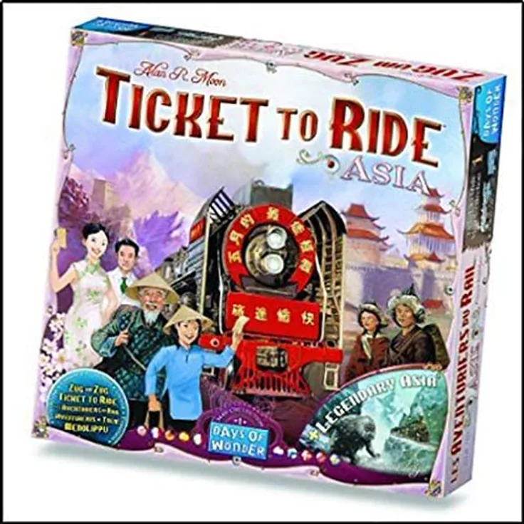 Zug um Zug (Ticket to Ride) Asien (Erw. ) (international)