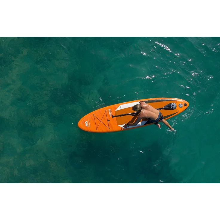 Aqua Marina 'SUP Fusion 10.10', Modell 2022, Komplettset, 330 x 81 x 15 cm, bis 150 kg belastbar, orange – Bild 9
