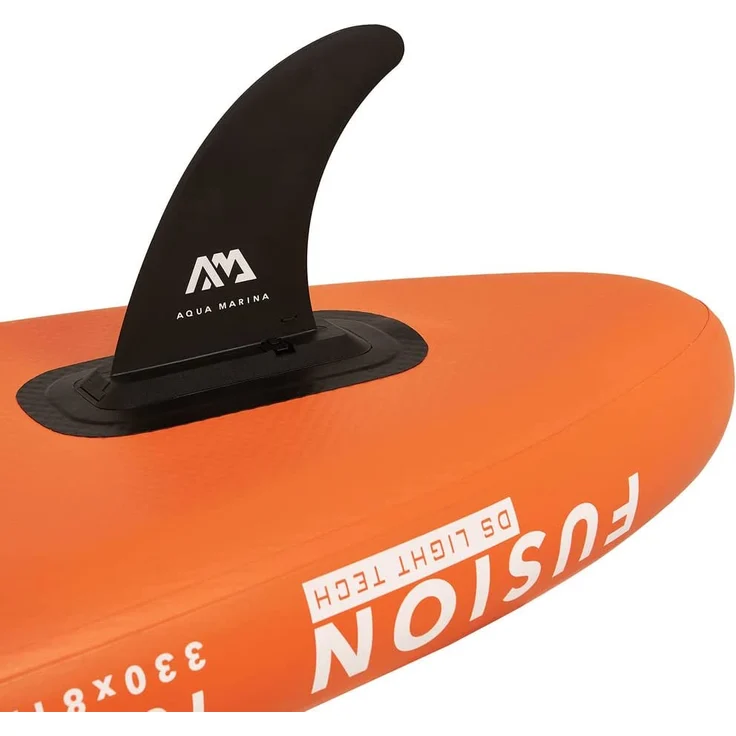 Aqua Marina 'SUP Fusion 10.10', Modell 2022, Komplettset, 330 x 81 x 15 cm, bis 150 kg belastbar, orange – Bild 3