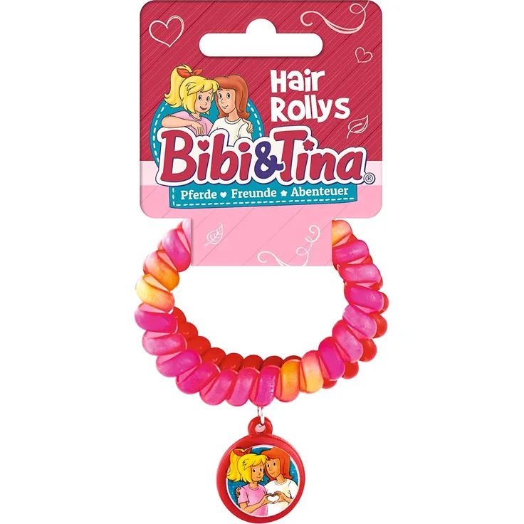 CRAZE ROLLYS BIBI und TINA Haarspangen Haargummis Haarschmuck Armband 2 Stück 58221