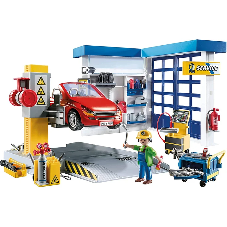 Playmobil City Life 70202 Autowerkstatt, Ab 4 Jahren – Bild 4