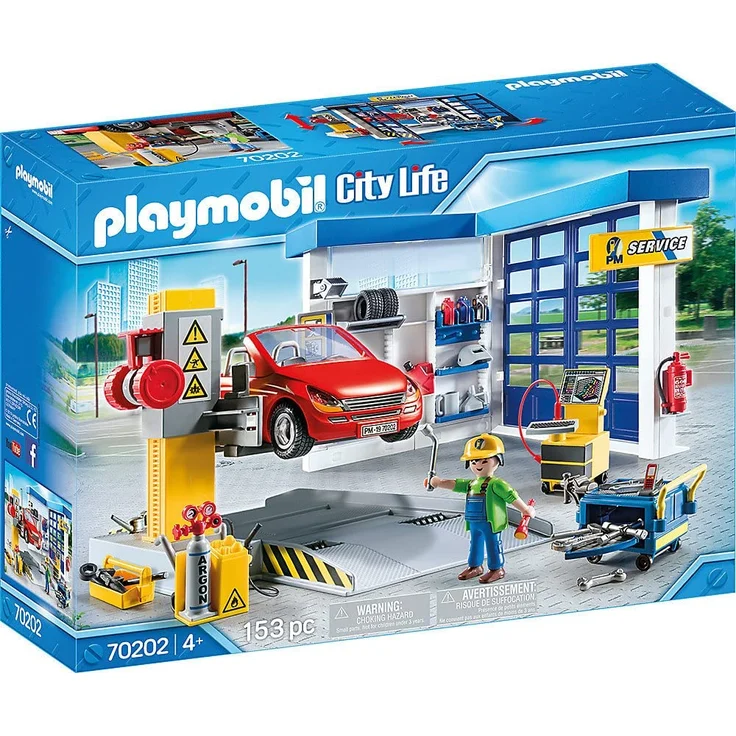 Playmobil City Life 70202 Autowerkstatt, Ab 4 Jahren – Bild 1