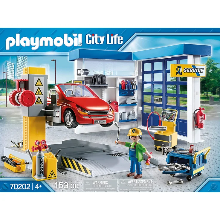 Playmobil City Life 70202 Autowerkstatt, Ab 4 Jahren – Bild 9