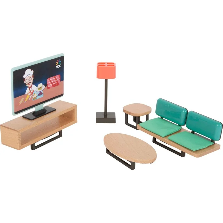 Small Foot Puppenhaus Möbel Set modern – Bild 5