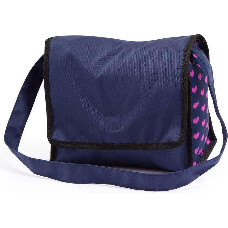 Bayer Design 61754AC Puppenzubehör, 11 in 1 Pflegeset, Großes Zubehörset für Babypuppen inkl. Tasche, Reisebett, Schlafsack und Pflegezubehör, blau, pink mit Einhorn - Preisvergleich – Bild 5