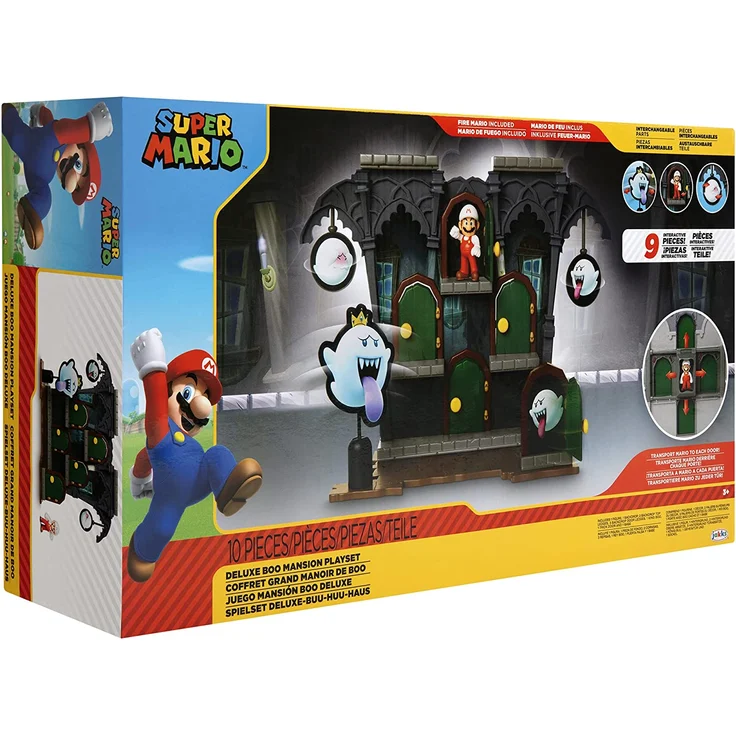 Jakks Super Mario 2. 5 Inch Deluxe Boo Mansion Playset - Preisvergleich – Bild 6