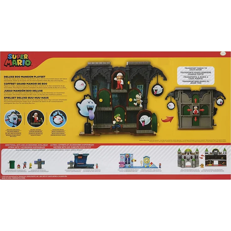 Jakks Super Mario 2. 5 Inch Deluxe Boo Mansion Playset - Preisvergleich – Bild 7