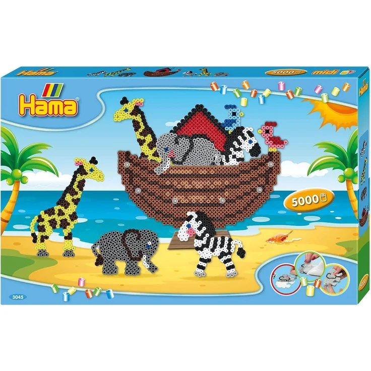 Hama Beads 3045 Mehrfarbig Rohrförmige Perle 5000 Stück(e) – Bild 1