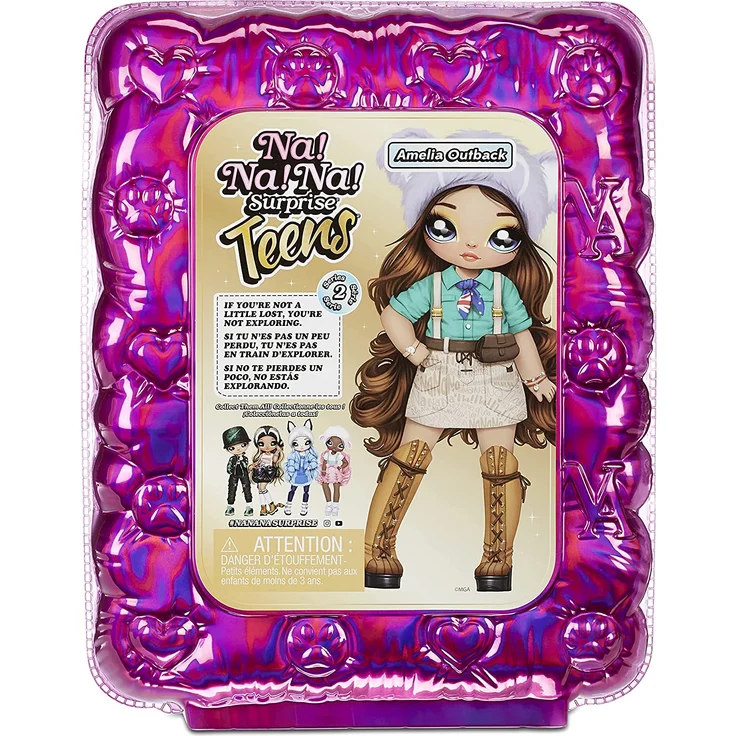 Na! Na! Na! Surprise Teens Doll Series 2- Amelia Outback (Koala) – Bild 5