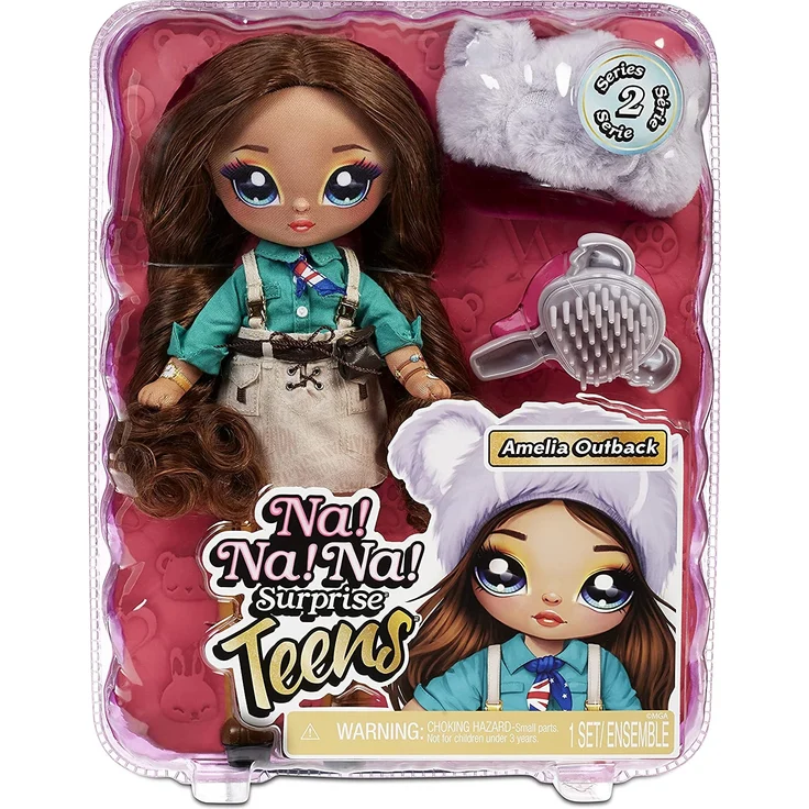 Na! Na! Na! Surprise Teens Doll Series 2- Amelia Outback (Koala) – Bild 4