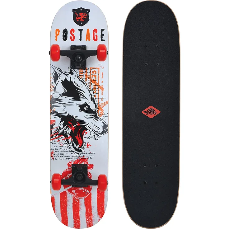Skateboard Grinder 31 - Design: Wolf