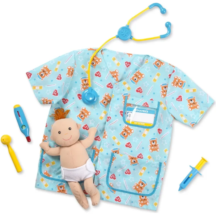 Melissa & Doug Kinderkostüm Kinderkrankenschwester