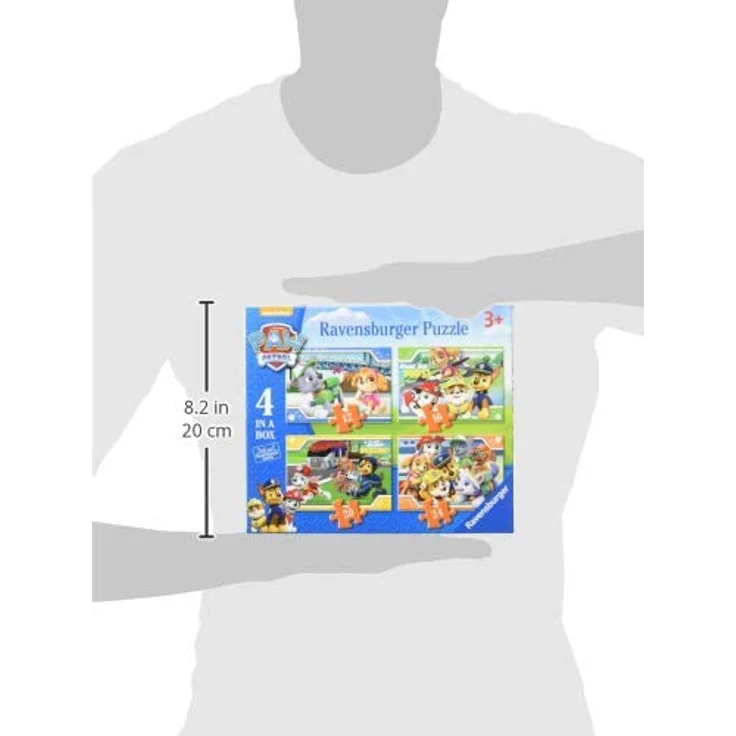 Ravensburger 06936 Paw Patrol 4 Puzzle 12/16/20/24 Teile a box-12/16/20/24, Einheitsgröße – Bild 8