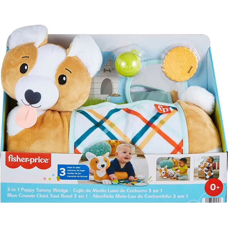 Mattel - Fisher-Price 3-in-1 Hündchen Spielkissen – Bild 6
