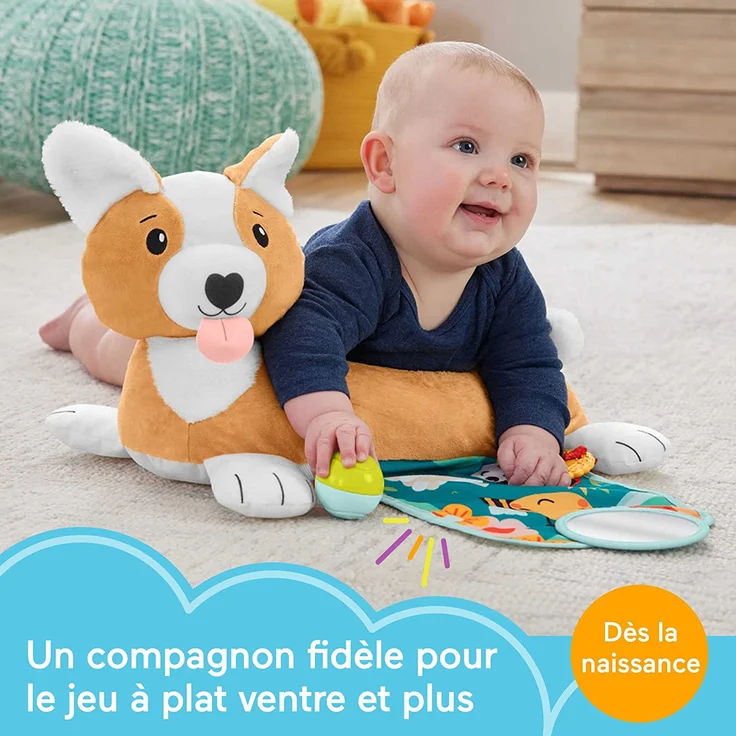 Mattel - Fisher-Price 3-in-1 Hündchen Spielkissen – Bild 2