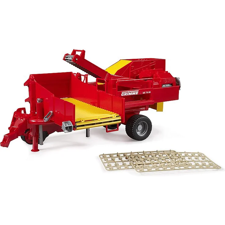 Bruder 02130 Grimme SE 75-30 Kartoffelvollernter mit 80 Kartoffelimitaten - Preisvergleich – Bild 2