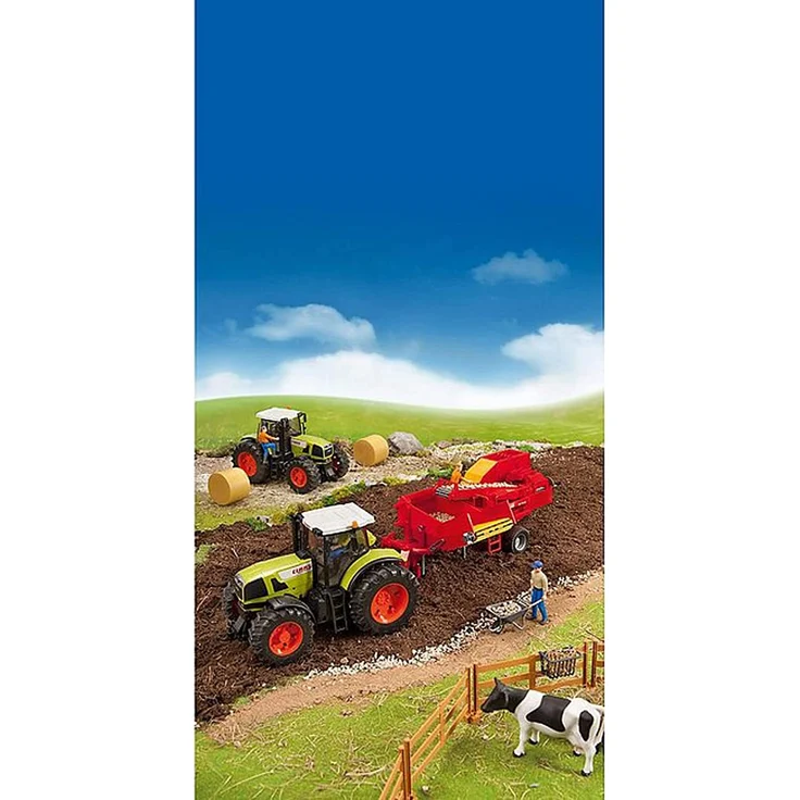 Bruder 02130 Grimme SE 75-30 Kartoffelvollernter mit 80 Kartoffelimitaten - Preisvergleich – Bild 6