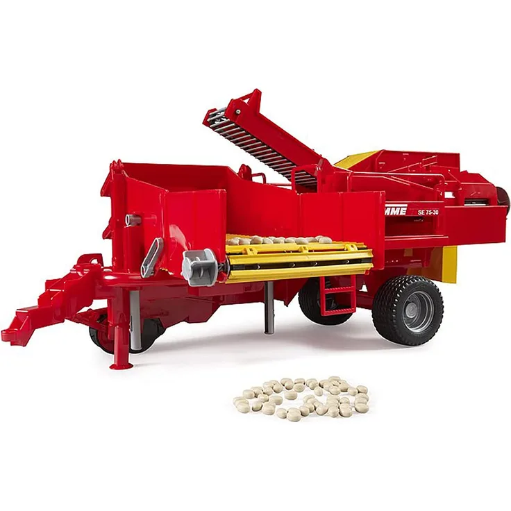Bruder 02130 Grimme SE 75-30 Kartoffelvollernter mit 80 Kartoffelimitaten - Preisvergleich