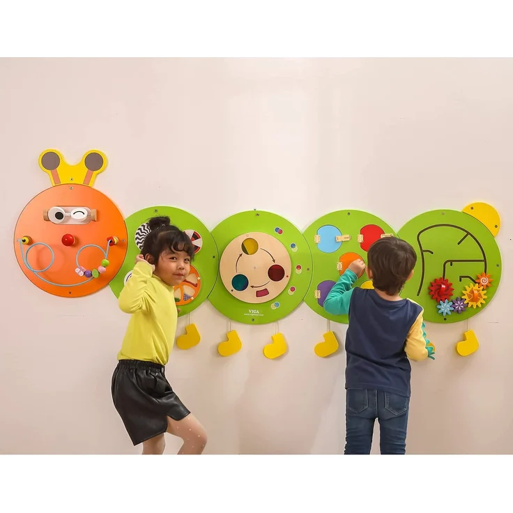 VIGA 44557 Wall Toy-Caterpillar – Bild 8