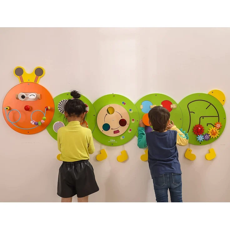 VIGA 44557 Wall Toy-Caterpillar – Bild 7