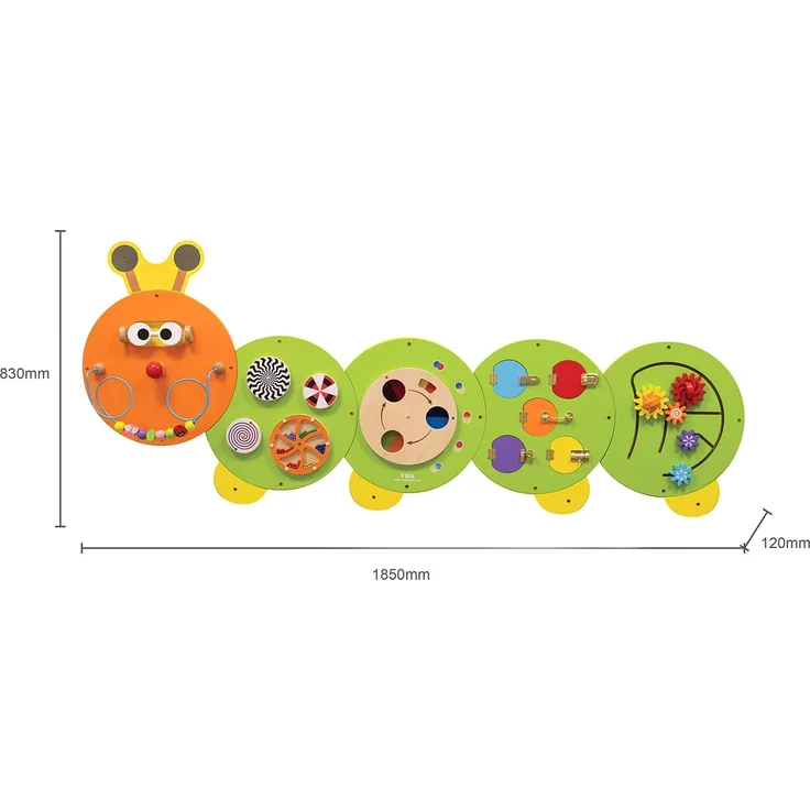 VIGA 44557 Wall Toy-Caterpillar – Bild 4