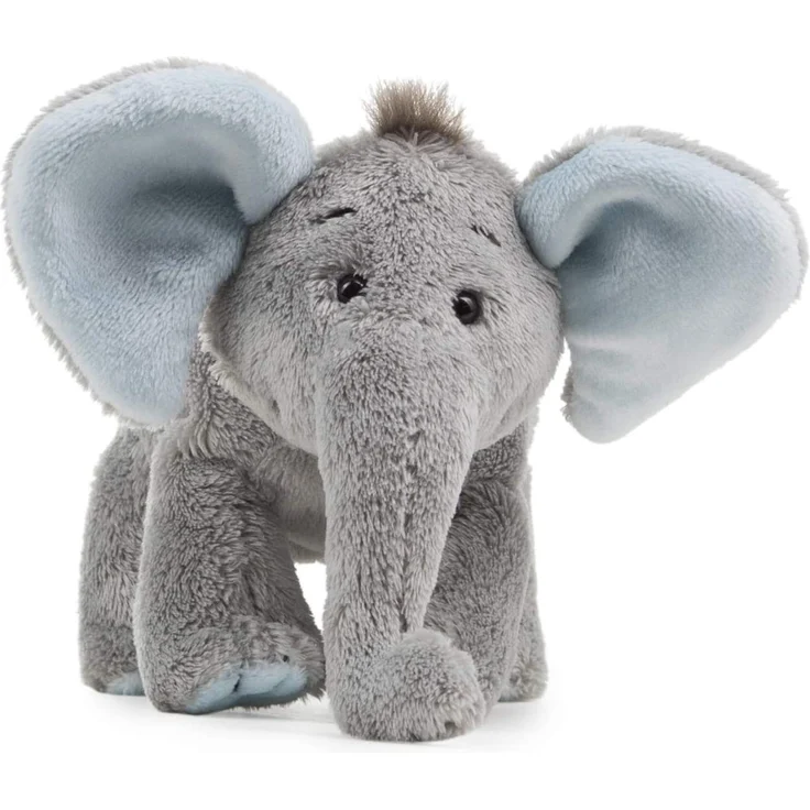Schaffer Knuddel mich! 5180 BabySugar Blue Plüsch-Elefant, Blau, Größe XS 13 cm – Bild 3
