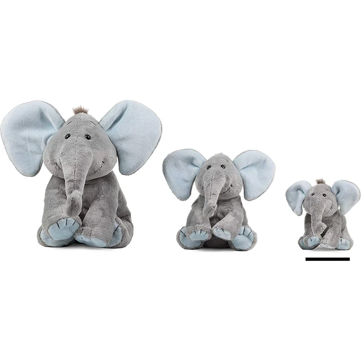 Schaffer Knuddel mich! 5180 BabySugar Blue Plüsch-Elefant, Blau, Größe XS 13 cm – Bild 2