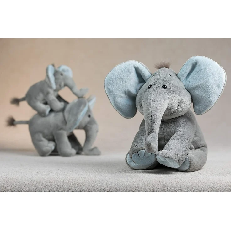Schaffer Knuddel mich! 5180 BabySugar Blue Plüsch-Elefant, Blau, Größe XS 13 cm – Bild 5