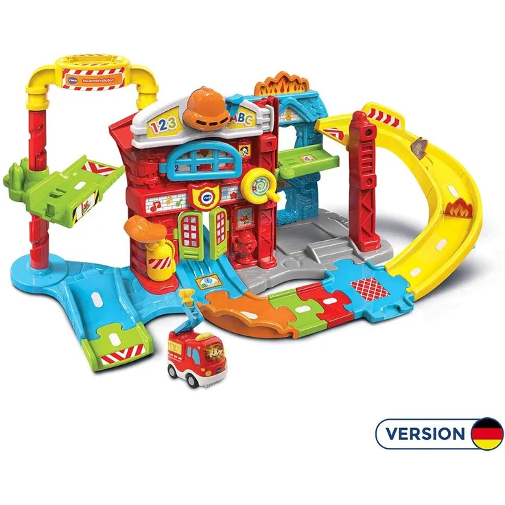 VTech Baby 80-503904 - Tut Baby Flitzer - Feuerwehrstation
