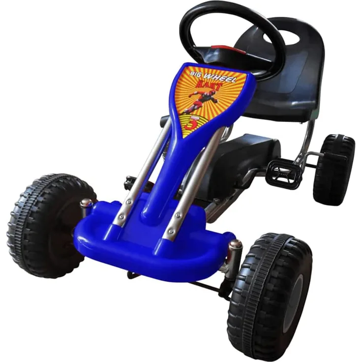 vidaXL Pedal-Gokart Blau