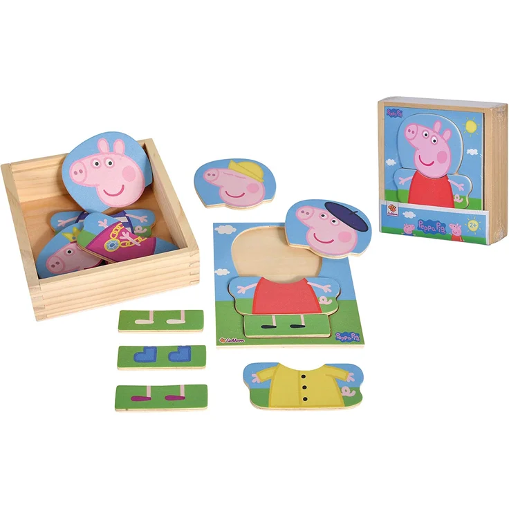 Eichhorn 109265707 Peppa Pig Umziehpuzzle – Bild 2