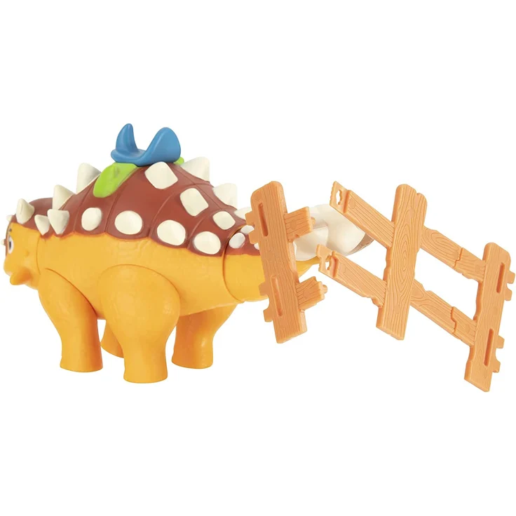 Dino Ranch DNR0021 - Dino Action Pack - Ankylosaurus, bewegliche Figuren, ab 3 Jahren – Bild 4