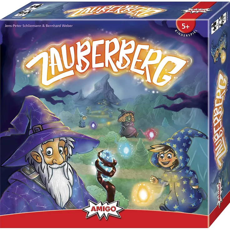 Amigo 02050 'Zauberberg', ab 5 Jahren, 1-4 Spieler, 15 min Spielzeit, Kinderspiel des Jahres 2022
