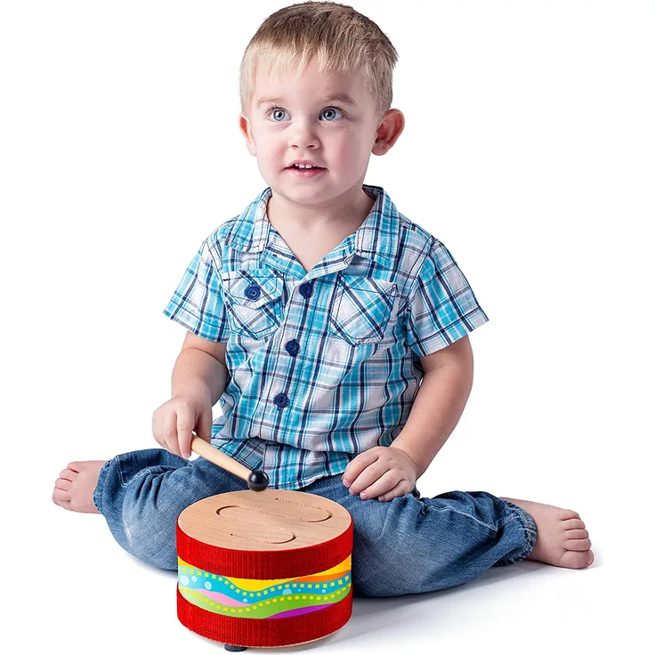 Hape International Woody Woodyland_102191895 Musikinstrumente, Mehrfarbig