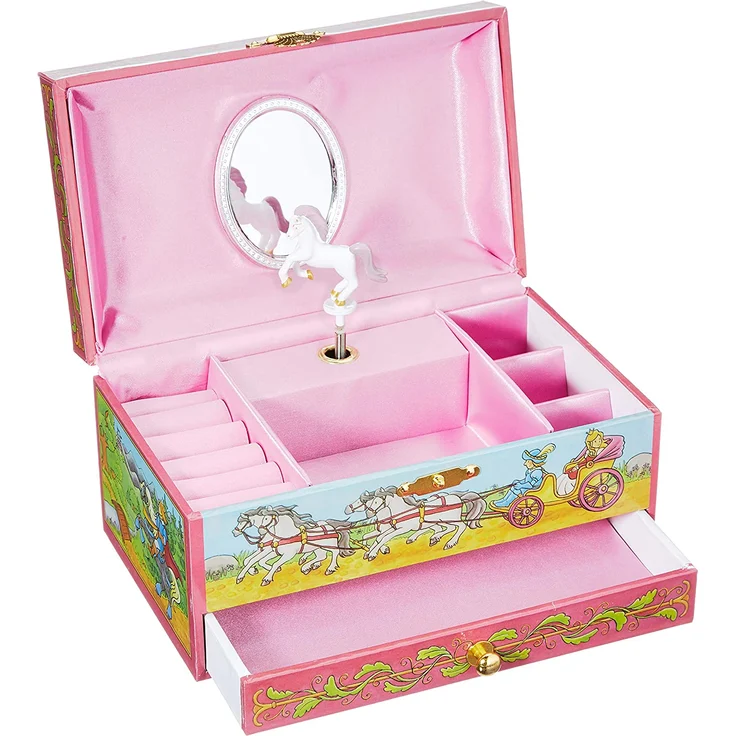 Schmuckkästchen 'Pferd' mit Spieluhr – Bild 1